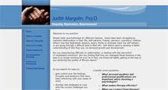 Desktop Screenshot of drjudithmargolin.com